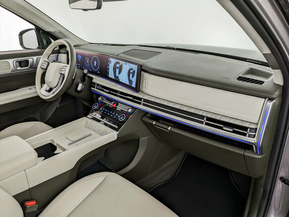 2025 Hyundai Santa Fe V (MX5), серый, 5250000 рублей - вид 11