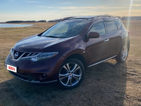 2013 Nissan Murano II (Z51) Рестайлинг 2, красный, 1690000 рублей - вид 1