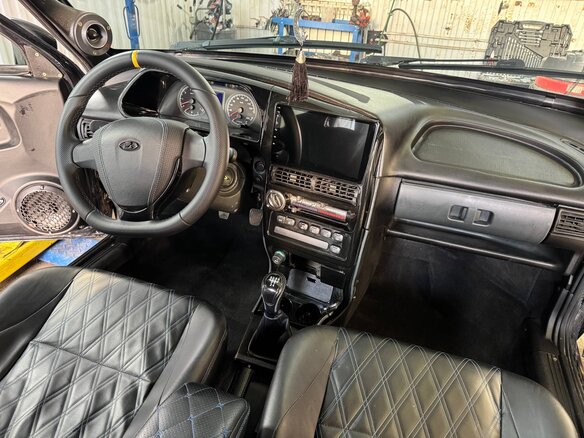 2012 Lada (ВАЗ) 2114, синий, 850000 рублей - вид 10