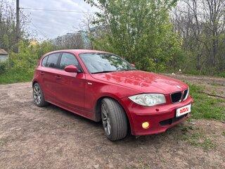 2006 BMW 1 серии 120i I (E81/E82/E87/E88), красный, 738000 рублей, вид 1
