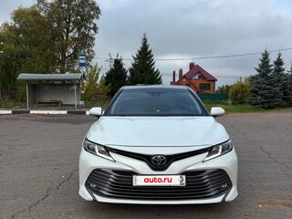 2018 Toyota Camry VIII (XV70), белый, 3250000 рублей, вид 2