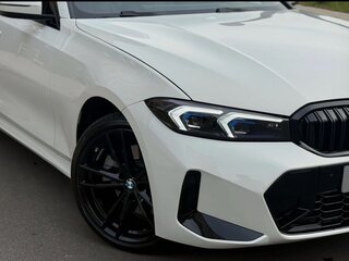 2023 BMW 3 серии 330i xDrive VII (G2x) Рестайлинг, белый, 4500000 рублей, вид 2