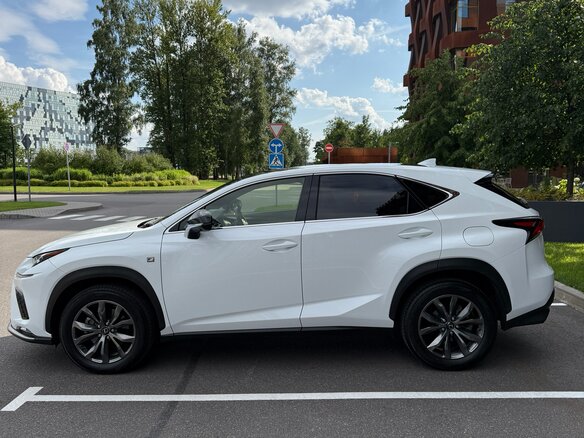 2020 Lexus NX 300 I Рестайлинг, белый, 4250000 рублей - вид 7