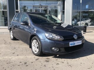 2011 Volkswagen Golf VI, синий, 790000 рублей, вид 3