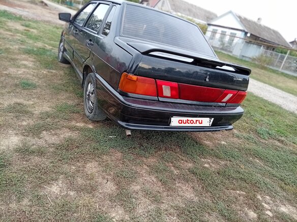 2008 Lada (ВАЗ) 2115, чёрный, 190000 рублей - вид 6