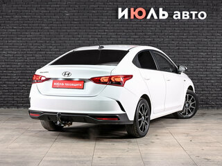 2021 Hyundai Solaris II Рестайлинг, серый, 1420000 рублей, вид 4