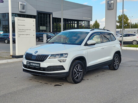 2020 Skoda Karoq DSG6 I, белый, 2267000 рублей, вид 1
