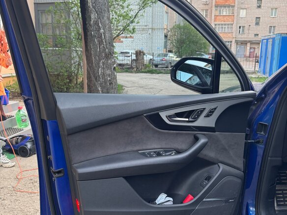 2016 Audi Q7 II (4M), синий, 4249000 рублей - вид 12