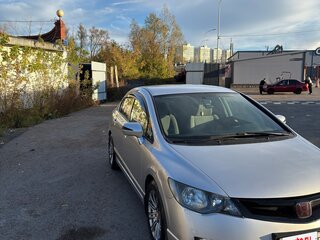 2008 Honda Civic VIII Рестайлинг, серебристый, 750000 рублей, вид 2