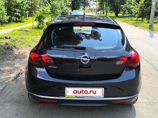 2014 Opel Astra J Рестайлинг, чёрный, 1100000 рублей, вид 2