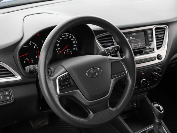 2019 Hyundai Solaris II, синий, 1580000 рублей - вид 11