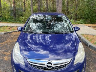 2012 Opel Corsa D Рестайлинг II, синий, 390000 рублей, вид 3