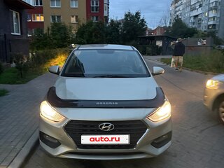 2018 Hyundai Solaris II, бежевый, 760000 рублей, вид 2