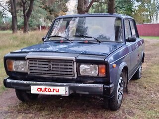 1999 Lada (ВАЗ) 2107, синий, 70000 рублей, вид 5