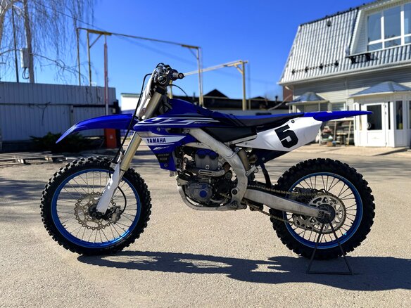 2019 Yamaha YZ250F, синий, 575000 рублей - вид 4