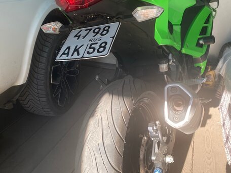 2014 Kawasaki Ninja 300, зелёный, 400000 рублей, вид 2