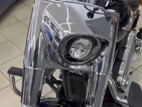 2021 Harley-Davidson Fat Boy, чёрный, 2450000 рублей, вид 5