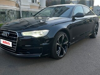 2015 Audi A6 IV (C7) Рестайлинг, чёрный, 1650000 рублей, вид 1