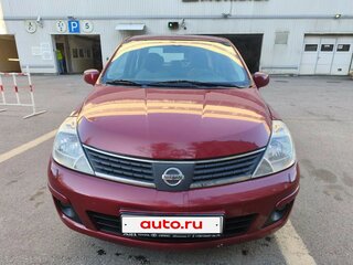 2008 Nissan Tiida I, красный, 900000 рублей, вид 3