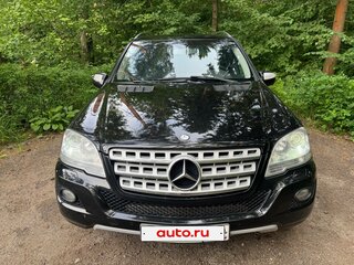 2008 Mercedes-Benz M-Класс 350 II (W164) Рестайлинг, чёрный, 1060000 рублей, вид 1