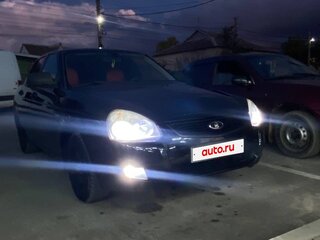 2010 Lada (ВАЗ) Priora I, чёрный, 400000 рублей, вид 1