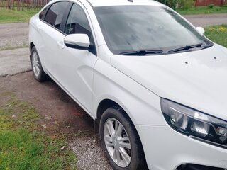 2019 Lada (ВАЗ) Vesta I, белый, 1000050 рублей, вид 1