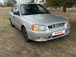 2000 Hyundai Accent II, серый, 320000 рублей, вид 1
