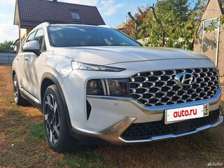 2020 Hyundai Santa Fe IV Рестайлинг, белый, 3500000 рублей, вид 1