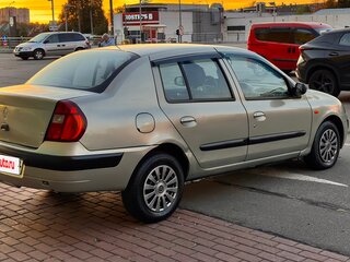 2003 Renault Symbol I Рестайлинг, серый, 185000 рублей, вид 4