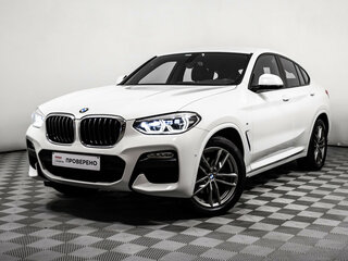 2019 BMW X4 20d II (G02), белый, 4000000 рублей, вид 1