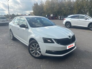 2019 Skoda Octavia III (A7) Рестайлинг, белый, 1250000 рублей, вид 3