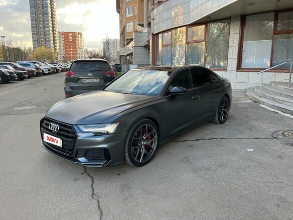 2021 Audi A6 45 TDI V (C8), серый, 7000000 рублей