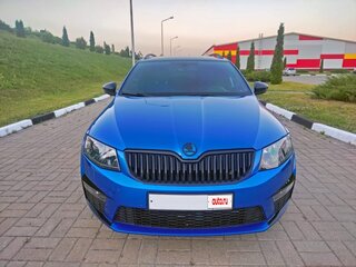 2015 Skoda Octavia III (A7), синий, 1950000 рублей, вид 2