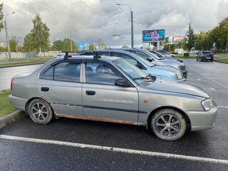 2008 Hyundai Accent ТагАЗ II, бежевый, 249990 рублей, вид 5