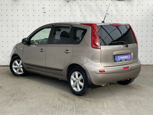 2008 Nissan Note I, серый, 600000 рублей - вид 4