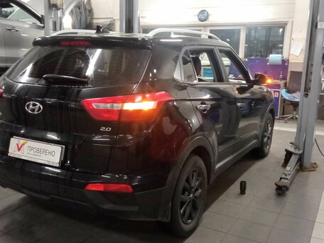 2020 Hyundai Creta I Рестайлинг, чёрный, 1730000 рублей, вид 3