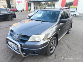 2007 Mitsubishi Outlander I, серый, 400000 рублей, вид 4