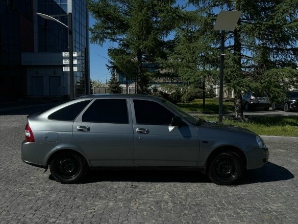 2012 Lada (ВАЗ) Priora I, серый, 260000 рублей - вид 4