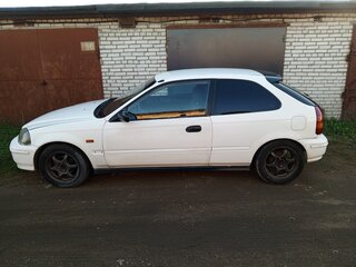 1996 Honda Civic VI, белый, 215000 рублей, вид 3