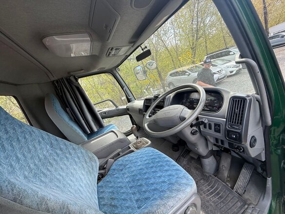 1999 Fuso (Mitsubishi) Fighter, зелёный, 4300000 рублей - вид 25