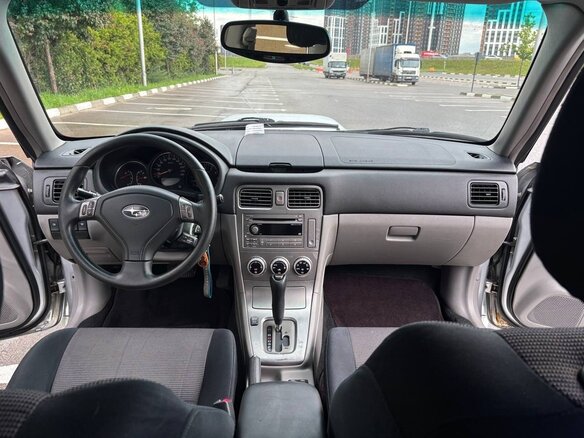 2007 Subaru Forester II Рестайлинг, серебристый, 1350000 рублей - вид 25
