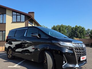 2018 Toyota Alphard III Рестайлинг, чёрный, 4400000 рублей, вид 2
