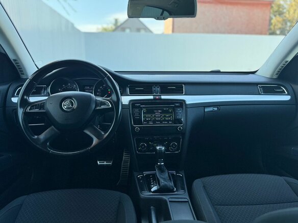 2014 Skoda Superb DSG II Рестайлинг, белый - вид 13