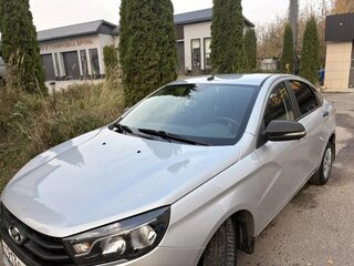 2017 Lada (ВАЗ) Vesta I, серебристый, 910000 рублей, вид 3