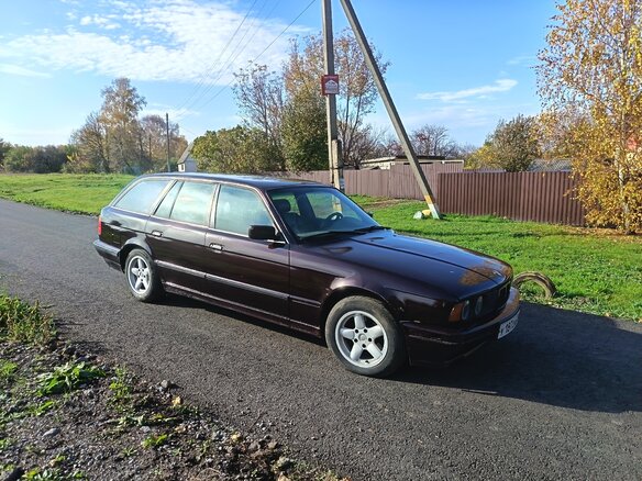 1994 BMW 5 серии 525d III (E34), коричневый, 220000 рублей