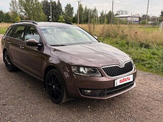 2014 Skoda Octavia III (A7), коричневый, 1300000 рублей, вид 3