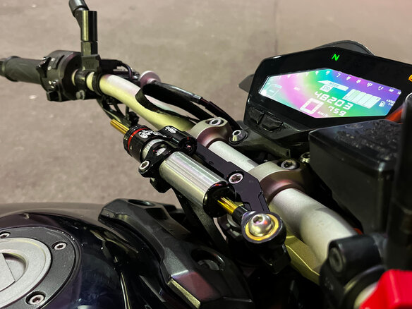 2014 Yamaha MT-09 (FZ-09), фиолетовый, 600000 рублей - вид 6