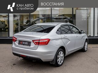 2021 Lada (ВАЗ) Vesta I, серебристый, 1108600 рублей, вид 3