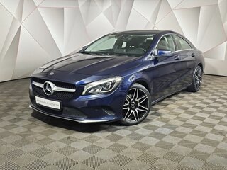 2018 Mercedes-Benz CLA 200 I (C117, X117) Рестайлинг, синий, 1695000 рублей, вид 1