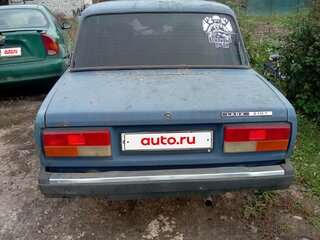 2005 Lada (ВАЗ) 2107, синий, 110000 рублей, вид 2